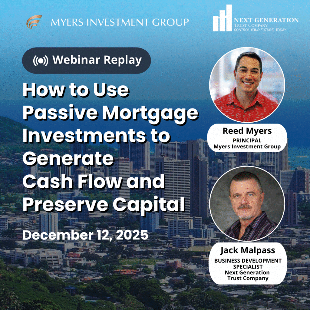 How to Use Passive Mortgage Investments